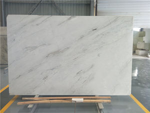 Encimera de Mármol Natural para Cocina, Cortada a Medida, Carrara Blanco Calacatta, con Vetas Grises - Product Image 2