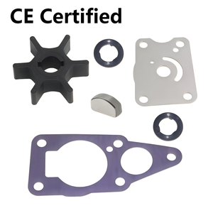 Kit de réparation et de révision de pompe à eau <span class=keywords><strong>marine</strong></span> <span class=keywords><strong>Suzuki</strong></span> 17461-98501 avec plaque pour moteur hors-bord 2 temps 4HP 5HP, kit d'entretien 17KS013 - Product Image 1