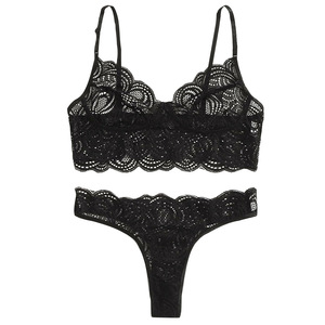 Conjunto de Lencería Sexy de Moda Europea y Americana 2020 - Lencería de Encaje para Mujer - Product Image 1
