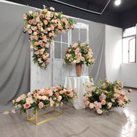 Ensembles floraux en soie de luxe professionnels en gros pour la décoration de tables de mariage, personnalisables en taille et couleur, haute qualité pour l'intérieur