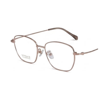 Gafas de Titanio Ligeras Personalizadas para Hombres y Mujeres de Negocios, Monturas Ópticas para Lectura, Lentes Unisex