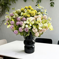 Fleurs de lavande artificielles en mousse, bouquet réaliste pour la décoration de mariage, de maison et d'hôtel