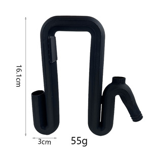 Tubo di troppopieno in plastica stampato in 3D, connettore per secchio d'acqua, 16,1 cm, 55 g, con diametro interno di 1/2 pollice per tubi idraulici - Product Image 1