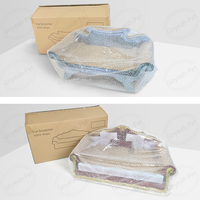 Meubles de luxe en carton ondulé canapé-lit pour chat de salon pour animaux de compagnie