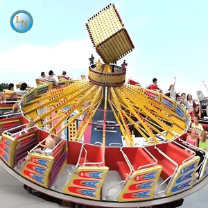 <span class=keywords><strong>Manège</strong></span> Carrousel Volant 24 Places pour Danses Extrêmes, en Plastique, Fibre de Verre et Métal, pour Intérieur/Extérieur, Centres Commerciaux et Parcs d'Attractions - Product Image 2