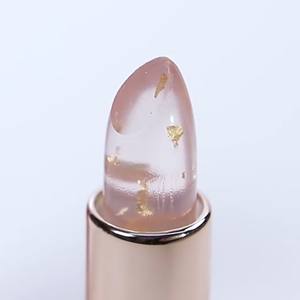 Baume à lèvres de luxe 24K or rose changeant de couleur, hydratant à la vitamine E, soin des lèvres, finition scintillante, personnalisable en marque blanche - Product Image 2