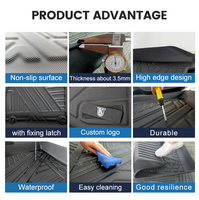Tapis de sol de voiture 3D TPE imperméable de haute qualité, tapis de coffre pour Chevrolet Groove Baojun 510, doublure de coffre, tapis de voiture