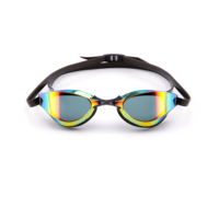 Lunettes de natation personnalisées pour adultes, anti-buée, protection UV, lentilles en PC transparentes, joint en silicone, lunettes de natation directes d'usine