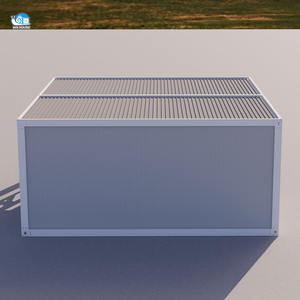 Высокое качество сборный роскошный передвижной дом бунгало жилой стеклянный занавес стены контейнерный дом - Product Image 3