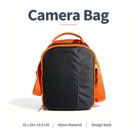 Sac à appareil photo en nylon Oxford, sac de rangement à bandoulière, sac de protection pour appareil photo de voyage en plein air