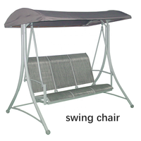 Chaise hamac suspendue en métal pour le jardin et l'extérieur Chaises balançoires de jardin pour le patio