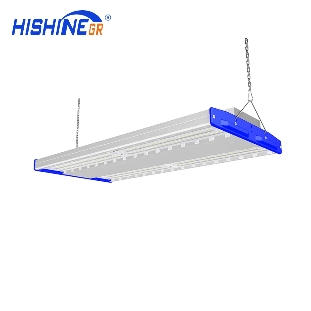 Hishine Group ไฟเพดานคลังสินค้าเชิงเส้น300W,พร้อมคนขับ Meanwell ใช้ไฟเบย์ Led สำหรับคลังสินค้า