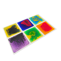 Tapis de sol en caoutchouc 3D antidérapant, couleur personnalisée, tapis de sol en vinyle de piste de danse 3d sensoriel liquide 30cm à vendre