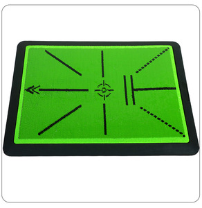 CZFIT Customizable Replaceable Velvet <b>Golf</b> Hitting Mat with Hidden Handle for Home Training-Versatile <b>Golf</b> Swing Mat - Product Image 1