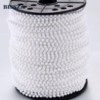 Haute qualité 4.5mm stores perle chaîne en plastique rouleau Durable en plastique rideau stores boule chaîne