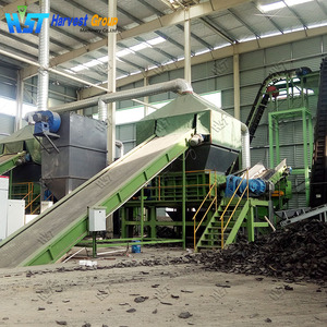 Tự động lốp tái chế nhà máy 5t lốp xe băm nhỏ máy cao su lốp mulch máy để bán - Product Image 6