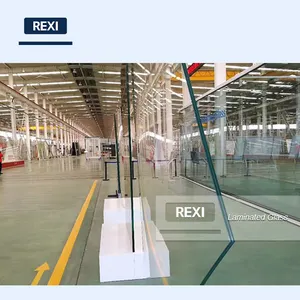 Hot Sale 6.38mm-40.28 mm Flat/Curved Acoustic Laminated Glass