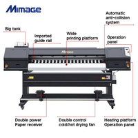 Impresora solvente de inyección de tinta de gran formato, Mimage, 3 unidades, EPS, 1,8 m, 6 pies, eco
