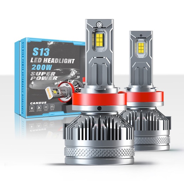 High Quality Auto Car Led Lights S13 200w High Power 23000lm Led Headlight Car Faros Fog Lamp H4 Lamp
