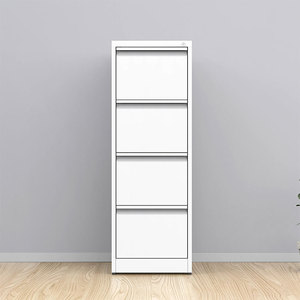 Ngang Sắt Thiết Kế Hiện Đại Sắt Dọc Lưu Trữ Kim Loại Đồ Nội Thất Nhà Văn Phòng 4 Ngăn Kéo Thép Tủ Hồ sơ - Product Image 2