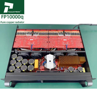 Amplificateur de puissance professionnel 4 canaux Paulkitson FP10000Q à radiateur en cuivre pur 4x1350W 4 ohms pour équipement sonore de scène