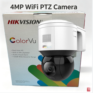 Original HIK DS-2DE3A400BW-DE/W F1(T5) 4MP WiFi PTZ <b>Camera</b> with Two-Way 3-inch 4 MP ColorVu Wi-Fi Mini PT Dome Network <b>Camera</b> - Product Image 1