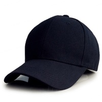 Gorra de béisbol de 6 paneles directa de fábrica, diseño personalizado, gorra deportiva en blanco sin logotipo, sombrero de 6 paneles, personaje Unisex teñido liso