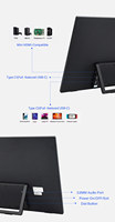 Écran d'ordinateur portable tactile pour jeux ODM OEM 13,3 15,6 17,3 18,5 pouces, écran de téléphone, FHD UHD 1080P 4K IPS, moniteur portable LCD pour PC