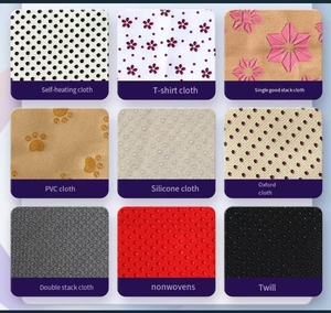 Nhuộm vải chức năng <span class=keywords><strong>PVE</strong></span> Chấm Silicone chấm chống trượt vải không trượt nhỏ giọt pongee microfiber Mini Matt Yoga nệm - Product Image 6