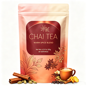 Chai Spiced Black Tea Bags With <strong>Sweet</strong> &amp; Savoury Cinnamon, Ginger, Cardamom &amp; <strong>Clove</strong> - Product Image 1