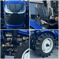 Tracteur agricole à roues 4x4 stable de 100 CV pour le labour des rizières avec système hydraulique robuste et capacité de levage élevée – Disponible dès maintenant