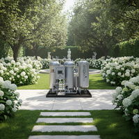 Générateur d'oxygène industriel PSA à prix d'usine, nouvelle génération, grande capacité, 220V/380V, moteur PLC, haute pureté (95%-99.9995%)