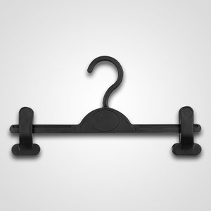 ไม้แขวนกางเกงเด็กแบบยืดหยุ่นกันลื่น ปี 2022 ขายส่งจากโรงงาน รับทำโลโก้ พร้อมคลิปหนีบ สำหรับตู้เสื้อผ้าและห้องน้ำ รุ่น Hy-3040 - Product Image 5