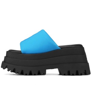 Sandales compensées à plateforme pour femmes, à semelle épaisse, à bout ouvert, nouvelle collection été, modèle export - Product Image 5