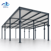 Bâtiment d'entrepôt à structure en acier sur mesure pour projet d'atelier industriel