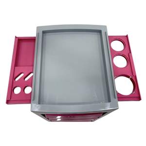 Carrito de peluquería profesional para estilistas, carrito de herramientas de alta gama para teñido en caliente, carrito de herramientas especial para salón de belleza, carrito con gabinete. - Product Image 3