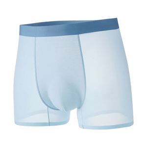 Calzoncillos bóxer ultrafinos y cómodos de seda helada para hombre, transpirables, antibacterianos, venta al por mayor de calzoncillos bóxer para hombre - Product Image 1