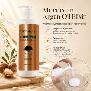 Shampooing hydratant naturel à l'huile d'argan du Maroc pour extensions capillaires, laisse les <span class=keywords><strong>cheveux</strong></span> <span class=keywords><strong>doux</strong></span>, souples et nourris - Product Image 3