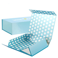 Boîte Cadeau d'Emballage Magnétique Personnalisée avec Ruban pour Gâteaux, Biscuits, Cupcakes, Pâtisseries et Desserts