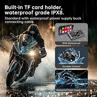 Portable électrique moto Carplay Android contrôle Central intelligent écran tactile mince compteur de vitesse moniteur voiture jouer meilleur pour apple
