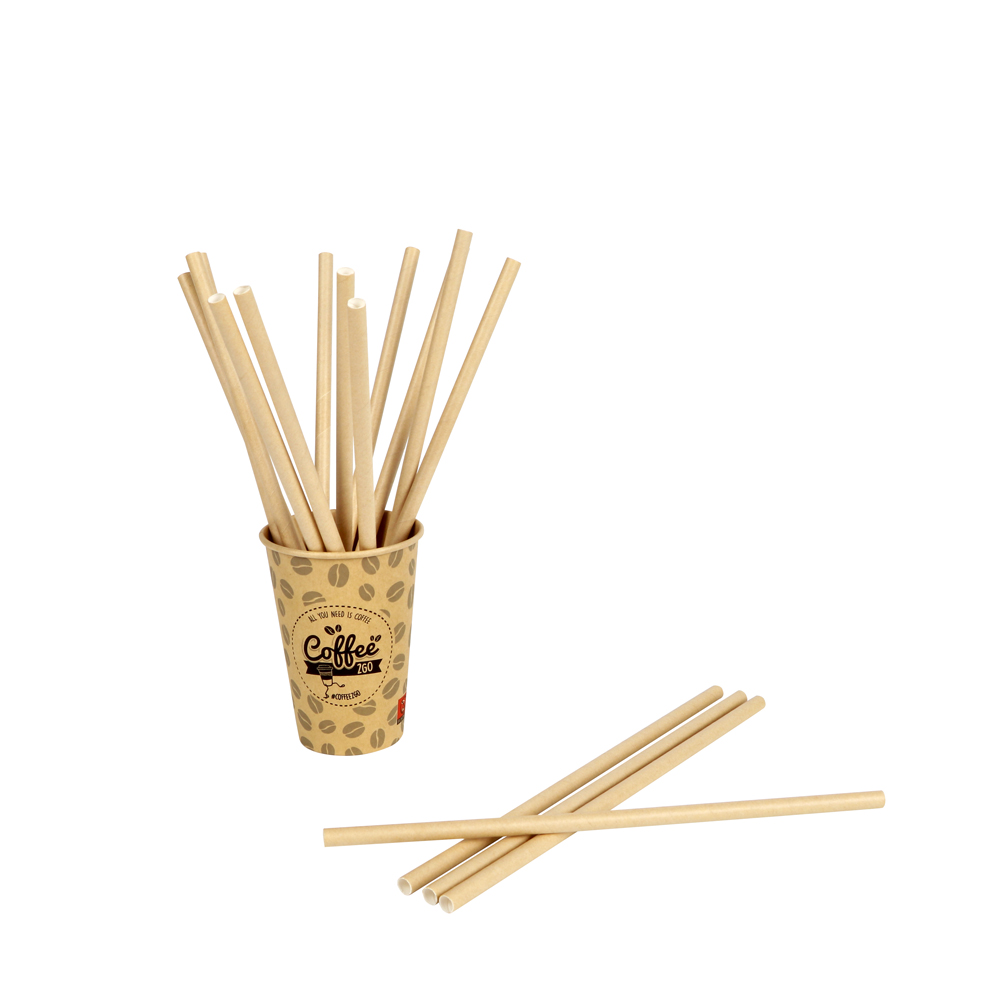 Eco Friendly OEM Biodegradable Disposable Paper Straws