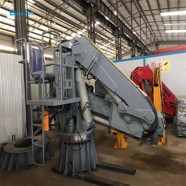 Hydraulic Telescopic Knuckle Boom Crane for Sale