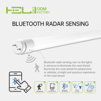 Tubo de Luz LED T8 con Certificación CE RoHS, 18W, 2700LM, 6500K, G13, 270 °   Tubo de PC para Oficina, Almacén, Pasillo, Garaje