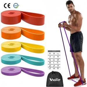 أشرطة مقاومة VIGFIT مجموعة للمساعدة على سحب ما يصل متعددة المستويات ممارسة العصابات مع حقيبة للتمارين المنزلية الرجال والنساء - Product Image 1