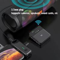 Nouveau kit de microphone cravate sans fil 3-en-1 avec connecteur Type C et suppression du bruit pour Vlogging, studio musical et équipement de podcast