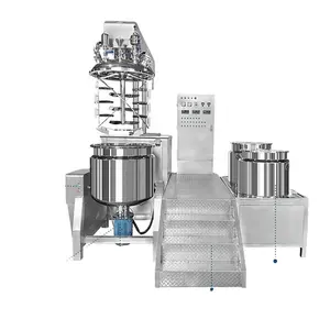 Áo Điện Sưởi Ấm Chân Không Nhũ Hóa Trộn Máy Chăm Sóc Da Kem Dưỡng Da Homogenizing Mixer Rửa Mặt Máy Làm