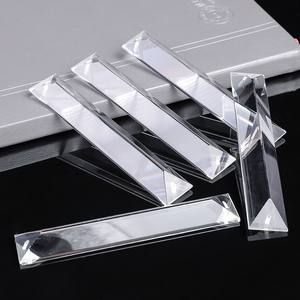 Peças de lustre <span class=keywords><strong>triangular</strong></span> de cristal, pingente de vidro decorativo - Product Image 2