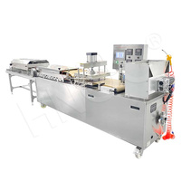 Machine automatique pour burrito mexicain au poulet, farine de pain pita, tortilla, taco, roti, chapati, équipement de service