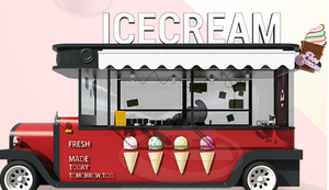 CE probado SPM Hot Dog Ice Cream Cart Stand Snack Food Trailer Tractor personalizado Smart Truck - Product Image 2