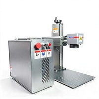 Marqueur laser à fibre industriel durable, refroidi par air, compatible avec le logiciel EZCAD, fichiers DXF AI BMP, faible entretien, longue durée de vie